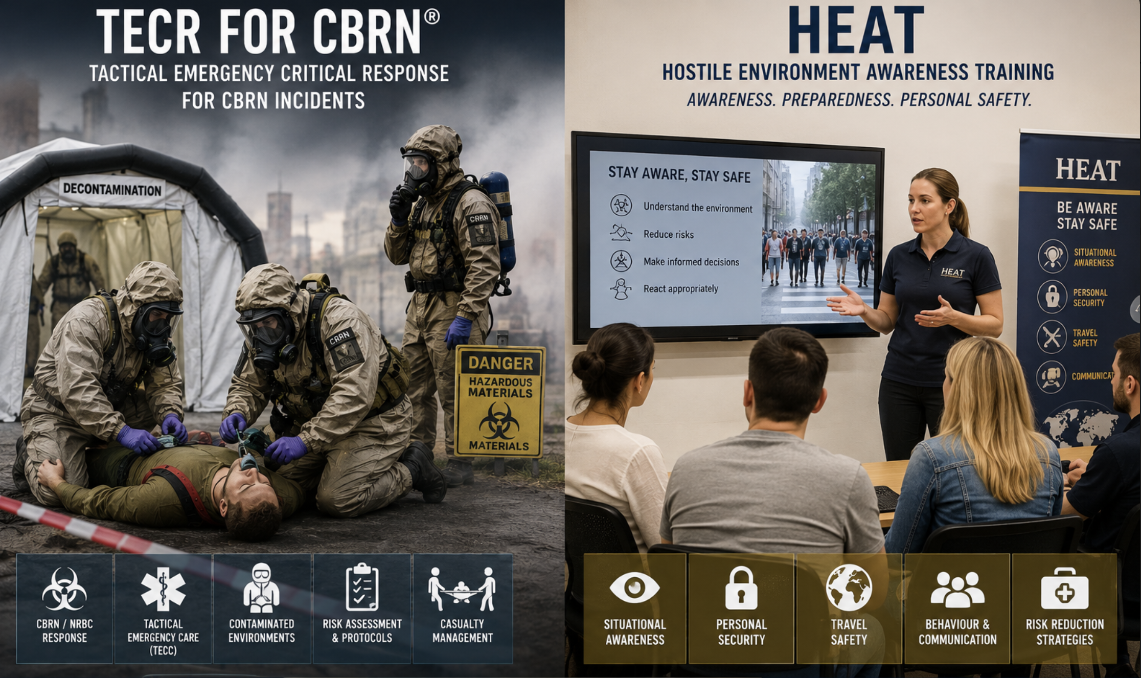TECR for CBRN® + HEAT
